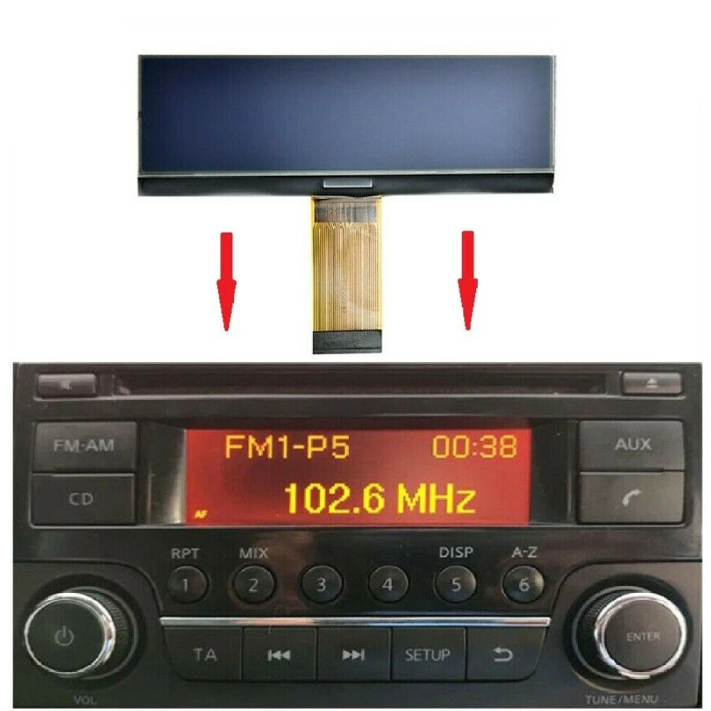 Wyświetlacz LCD nawigacja ekran dotykowy dla Nissan X-Trail Qashqai Note Navara Juke Frontier Dualis dla Suzuki równik