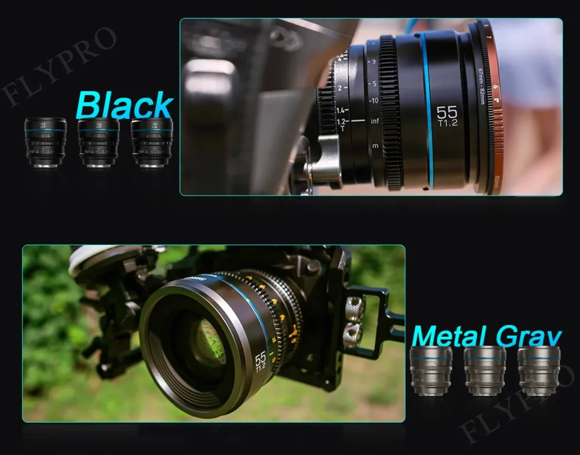 SIRUI Night Walker 16mm,24mm,55mmレンズセット コスパ神レンズが新たに登場！「Night Walker 16mm S35 T1.2