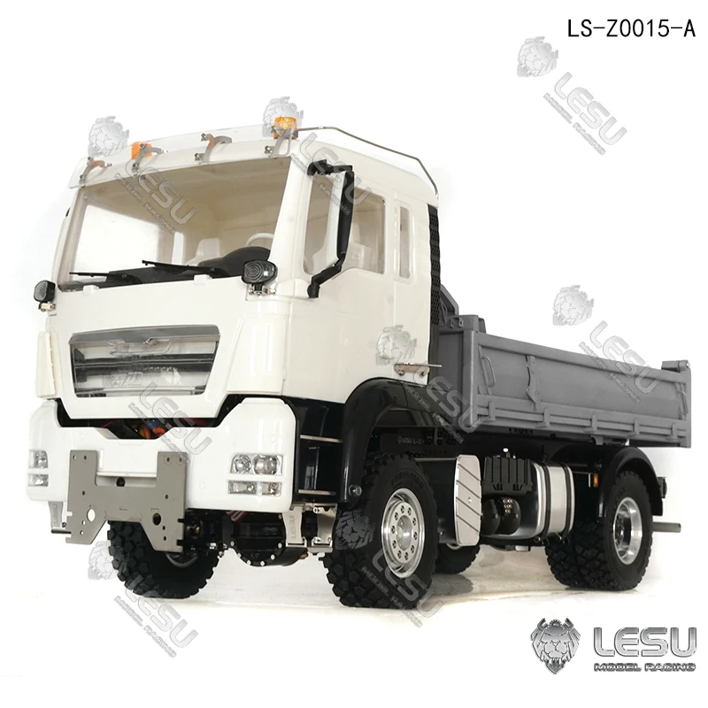 Seau à Benne En Métal Pour Camion RC LESU 1/14 – Pièce De Carrosserie Pour Tombereau TAMIYA