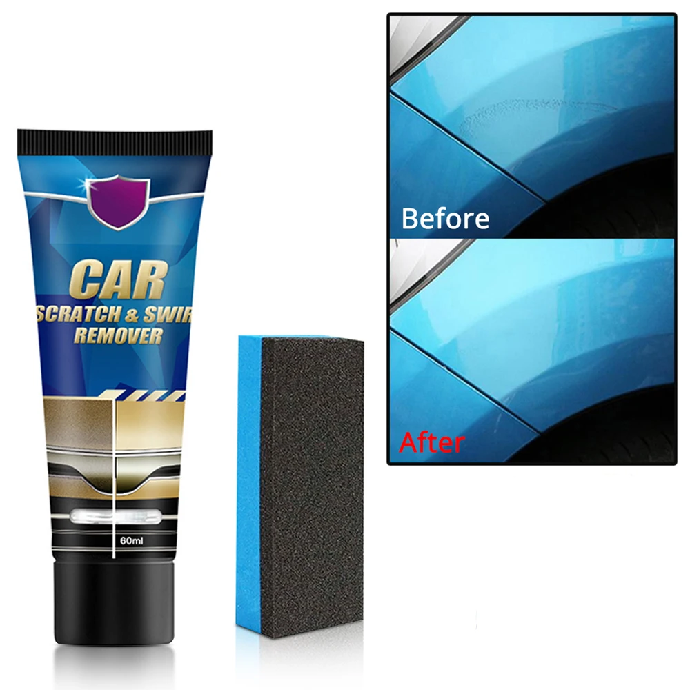 1pc Car Scratch And Swirl Remover Auto 60ml Scratch Repair Tool Car