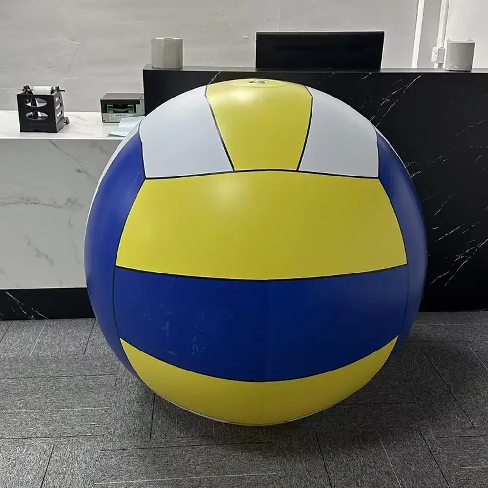 Giant PVC Inflatable Beach Volleyball Big Football Fun Beach Outdoor Team Sports Building Ball Ball Grass Volleyball Me B5D4