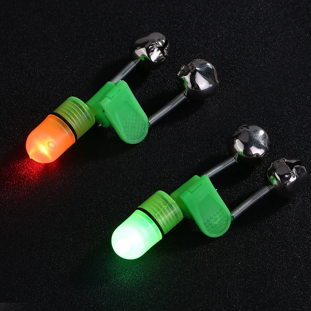 LED Night Fishing Bells 10-pcs Fishing Rod Alarm With Double Alarm Bells  Fishing Supplies Accessories For Night Fishing Night - AliExpress