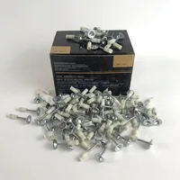 50/100/200PCS Nails Fits Manual Tufting Gun Steel Rivet Tool Concrete Wall Anchor Wire Slotting Nails Device Tool Parts 1