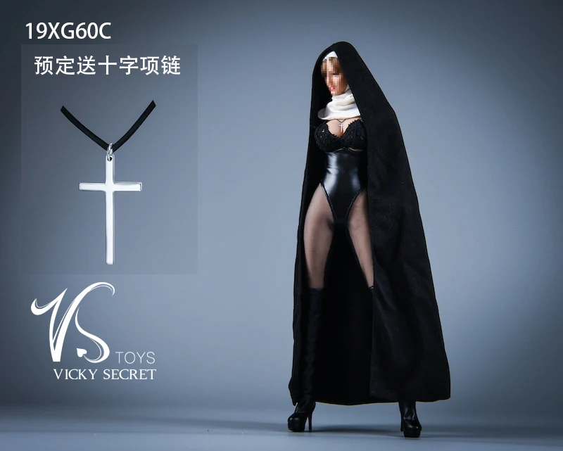 VSTOYS 1/6 19XG60 Church Nun's Girl Costume clothes Fit 12" Female PH TBL Figure 