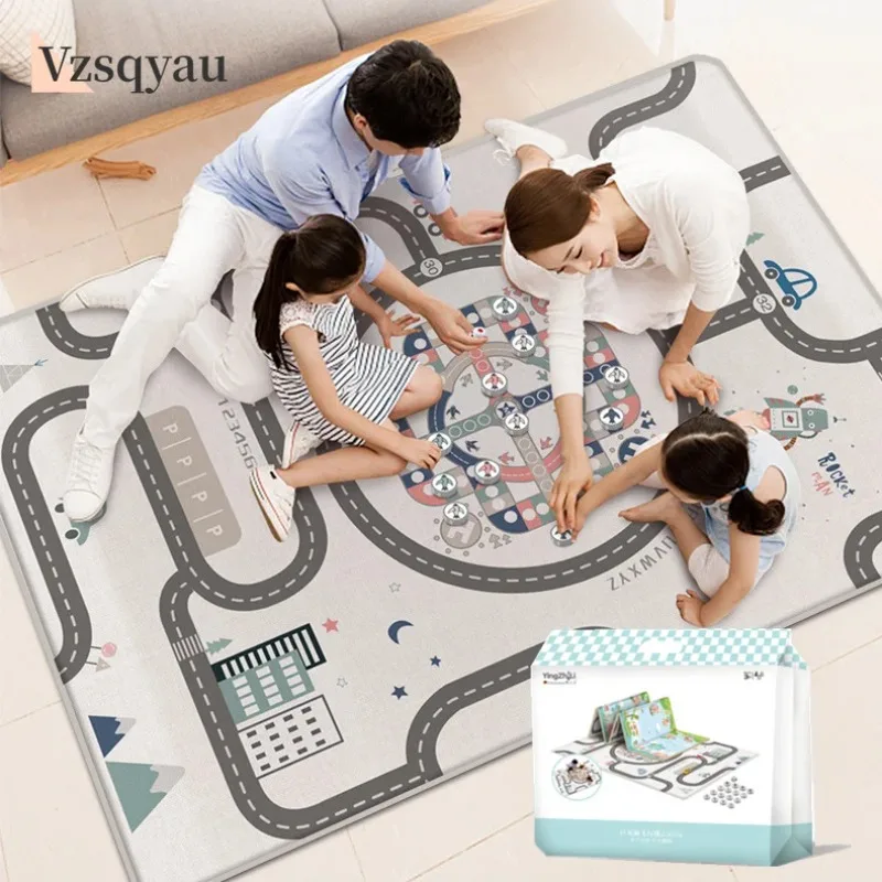 

200x180CM Foldable Baby Play Mat Waterproof Baby Mat for Floor Portable Playmat for Babies with Travel Bag Kid Rug Activitys Toy