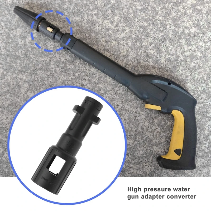 High-pressure Washer Bayonet Fitting Converter Adapter for Bosch(Old)Lavor to Karcher Gun For Car Cleaning Machine Spray 6