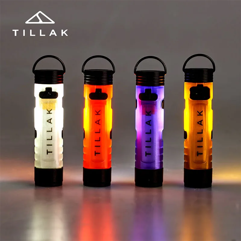 TILLAK LED جيب قبعة كليب مصباح يدوي المحمولة حياة طويلة قابلة للشحن كليب على مصباح يدوي التخييم في الهواء الطلق الإضاءة المحيطة