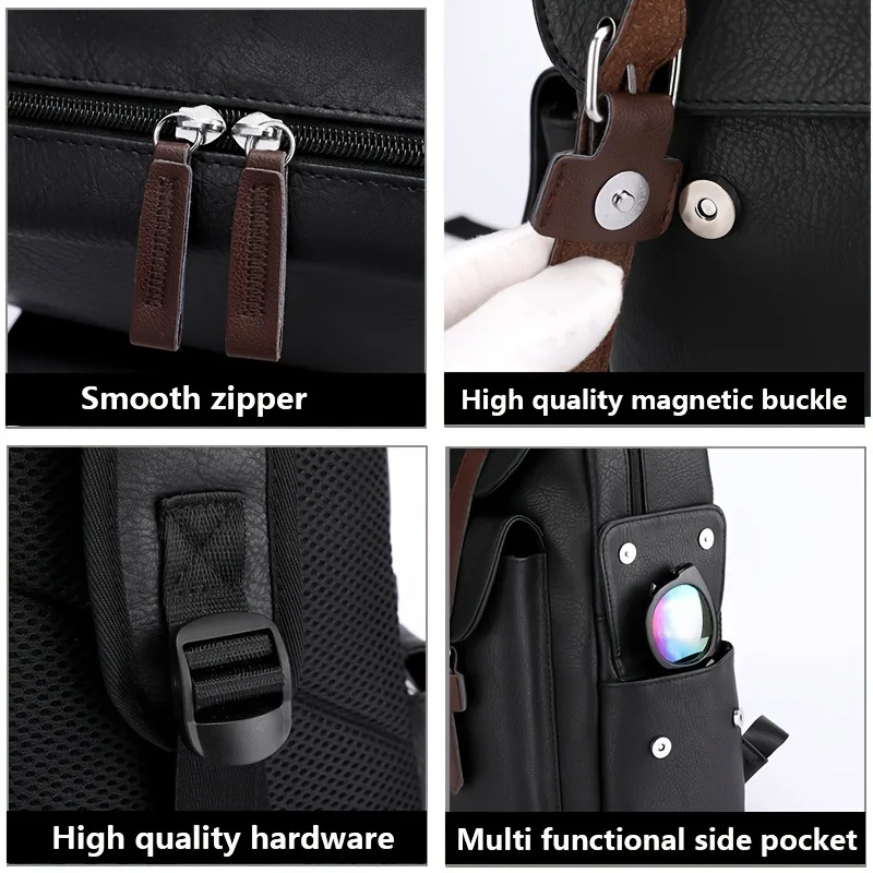 Large-Capacity Trendy Backpack - European & American Style, Versatile