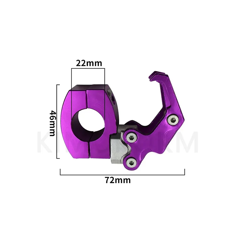 Motorcycle Eagle Claw Hook Storage Aluminium Alloy Hook Motor Hanger Helmet Storage Bag Holder Modification Accessories