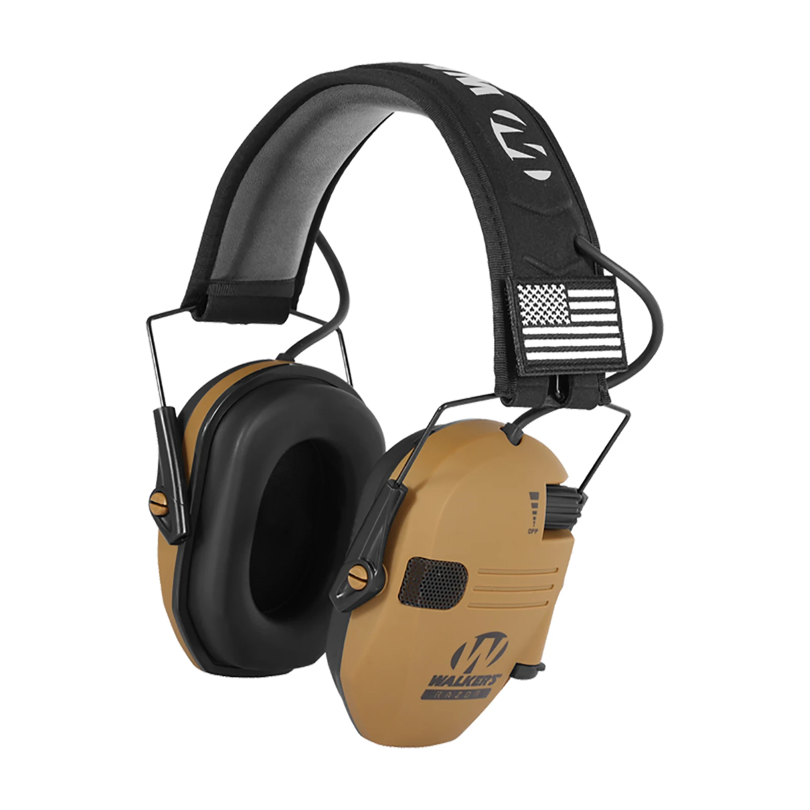 Electronic Shooting Earmuffs Pickup and Noise Reduction Impact Hearing