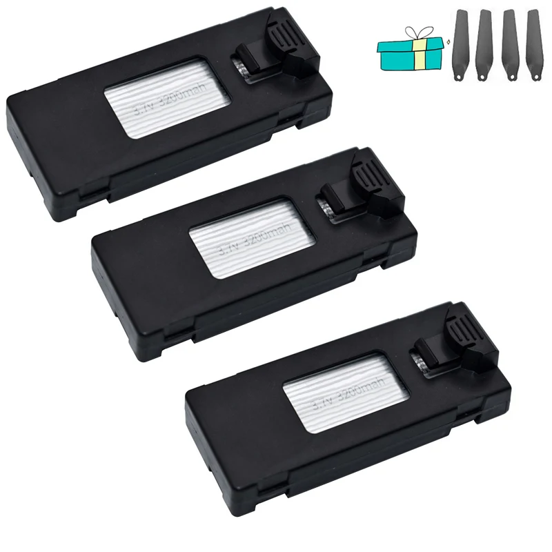 High-Capacity 3.7V 3200mAh LiPo Drone Backup Battery