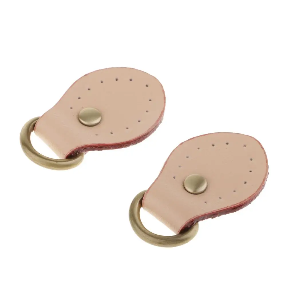 5 Set Di Fibbie A Scatto In Vera Pelle E Metallo Per Borse E Portamonete: Chiusure Da Cucire Per Artigianato E Progetti Fai-da-te
