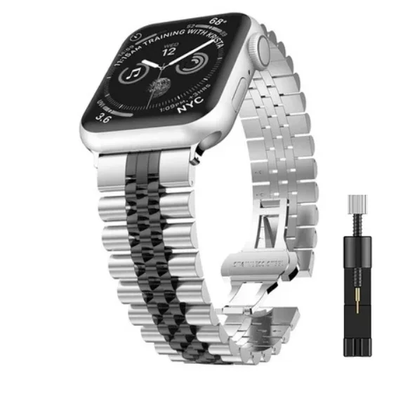 Stainless Steel Business Bracelet – Premium Metal Watch Band Strap