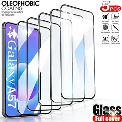 5 - Pack Premium 9H Tempered Glass Screen Protectors - Galaxy A51 (5 Pieces)