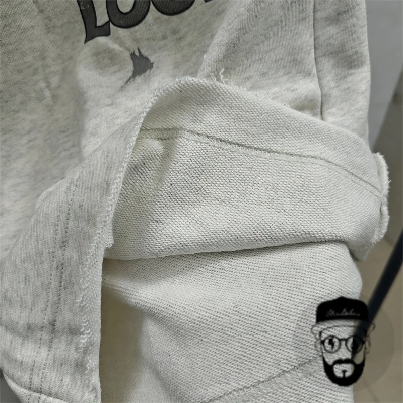 Pantalones Cortos Lavados de Saint Michael para hombre y mujer, loose cotton fabric sports shorts