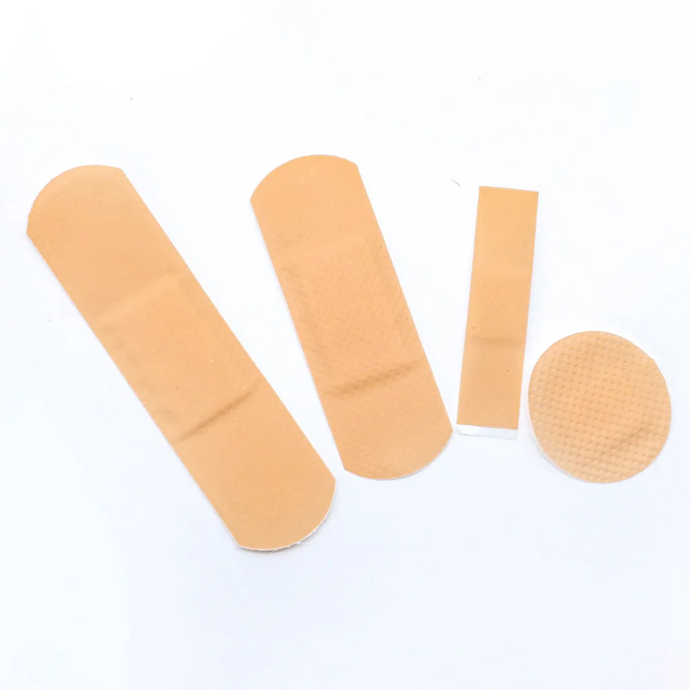 100pcs/lot Baby Bandage Emergency First Band Aid Adhesive Plaster Waterproof Breathable Wound Strips Paste Curitas Utensils