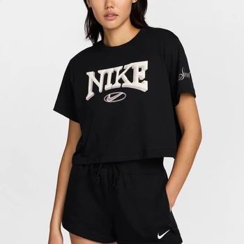 Nike Official Authentic Autumn New Women's Fashion Breathable Casual Short Sleeve T-Shirt FZ2856-010 1