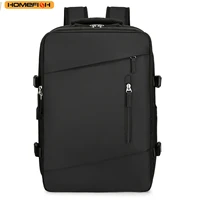 HOMEFISH Travel Backpack for Women Expandable Weekender Hiking Laptop Backpack with USB Port Large Waterproof 40L Men's Backpack - Image 4