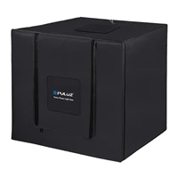 80cm Folding Portable 90W 14000LM High CRI White Light Photo Lighting Studio Shooting Tent Box Kit with 3 Colors Backdrops - Image 2