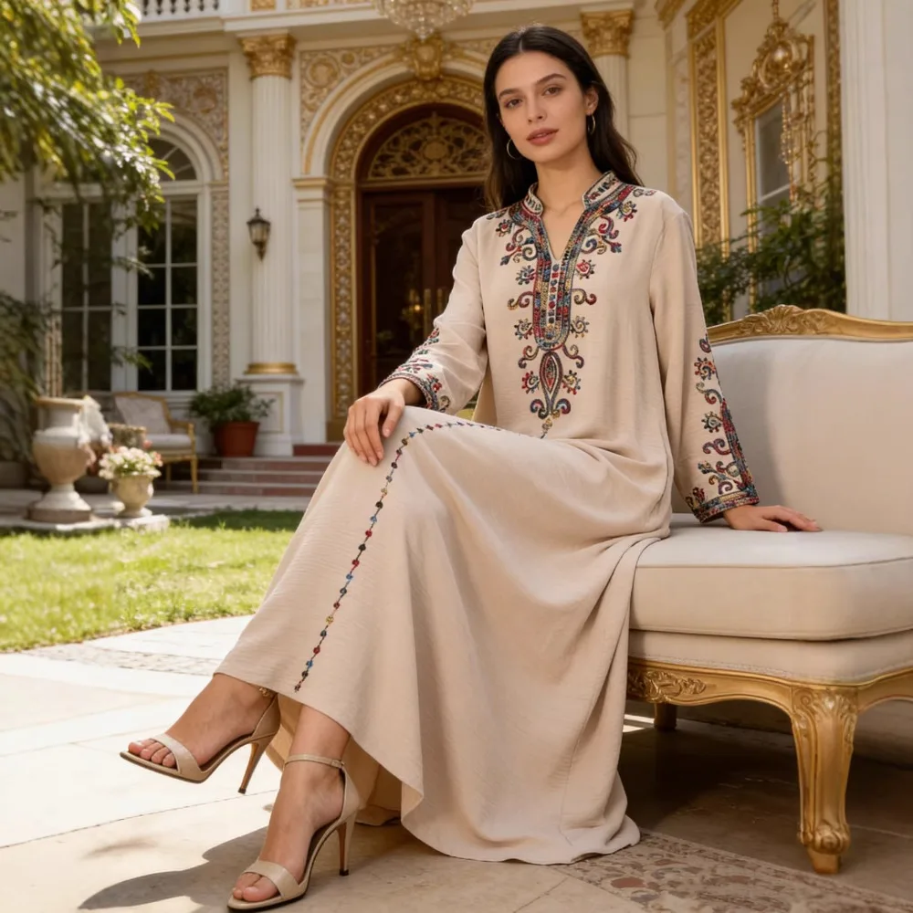 جلابية نقش أندلسي