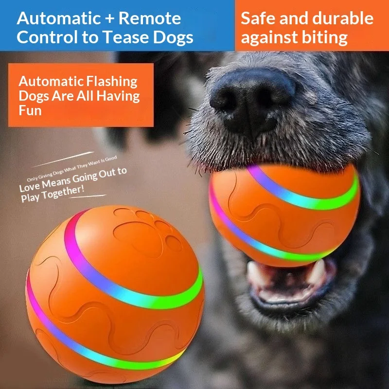 Small Size Luxury Automatic Rolling Ball Cat Toy With Silicone Tunnel Smart Interactive Pet Toy For Cats And Dogs_voghion.com