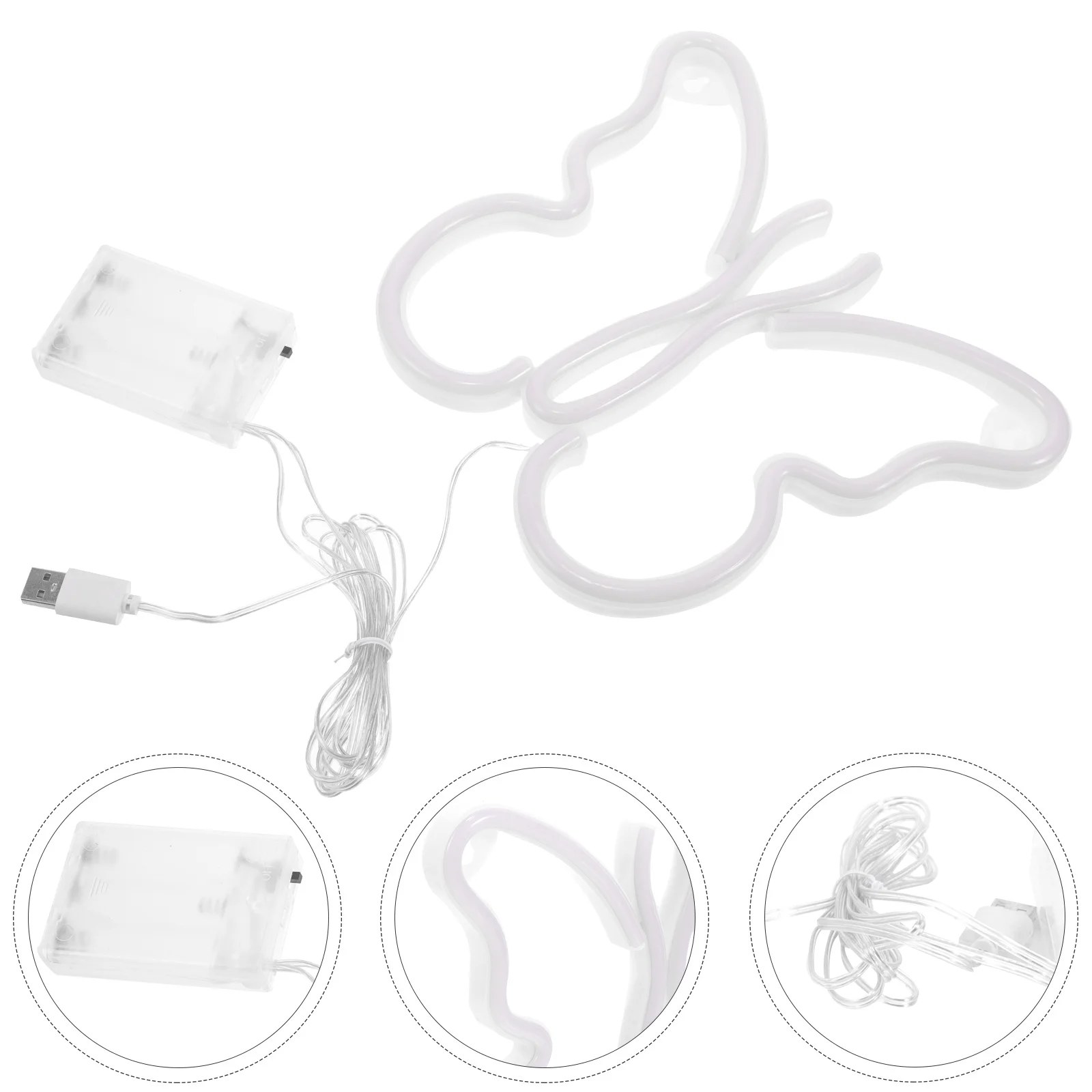 

Женская неоновая лампа в виде бабочки, неоновая лампа в виде бабочки для спальни