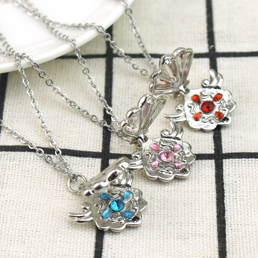 Anime Mermaid Melody Pichi Pichi Pitch Collana Nanami Ruchia Lucia Hanon Hosho Cosplay Gioielli Shell Ciondolo Choker Accessori