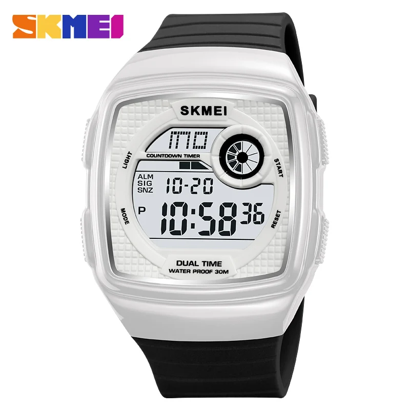 SKMEIWatchBackLightDigitalSportWatchesMensMilitaryCountdown