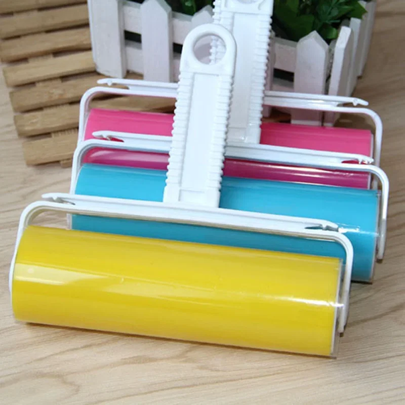 Cover Band Washable Reusable Clothes Hair Pet Hair Sticky Roller Household Cleaning Portable Remover Rolle lint remover pet hair remover lint roller