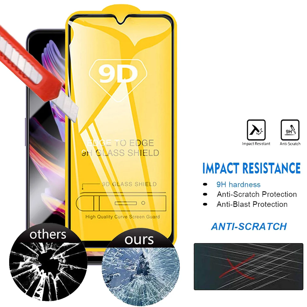 TPU Cover for Cubot X70 + HD Tempered Glass, Silicone Shell Bumper  Protective Back Case - 9 Hardness Anti-Scratch Screen Protector for Cubot  X70