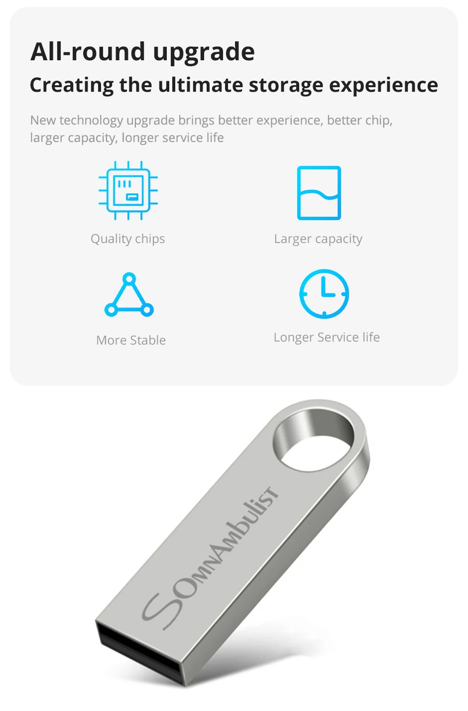 Somnambulist Pen Drive 32GB 64GB 128GB Hochgeschwindigkeits-USB 2,0 für PC Mobile Mini Pen Drive 16GB 32GB USB-Flash-Laufwerk 64GB 8GB 4GB – Detail 6