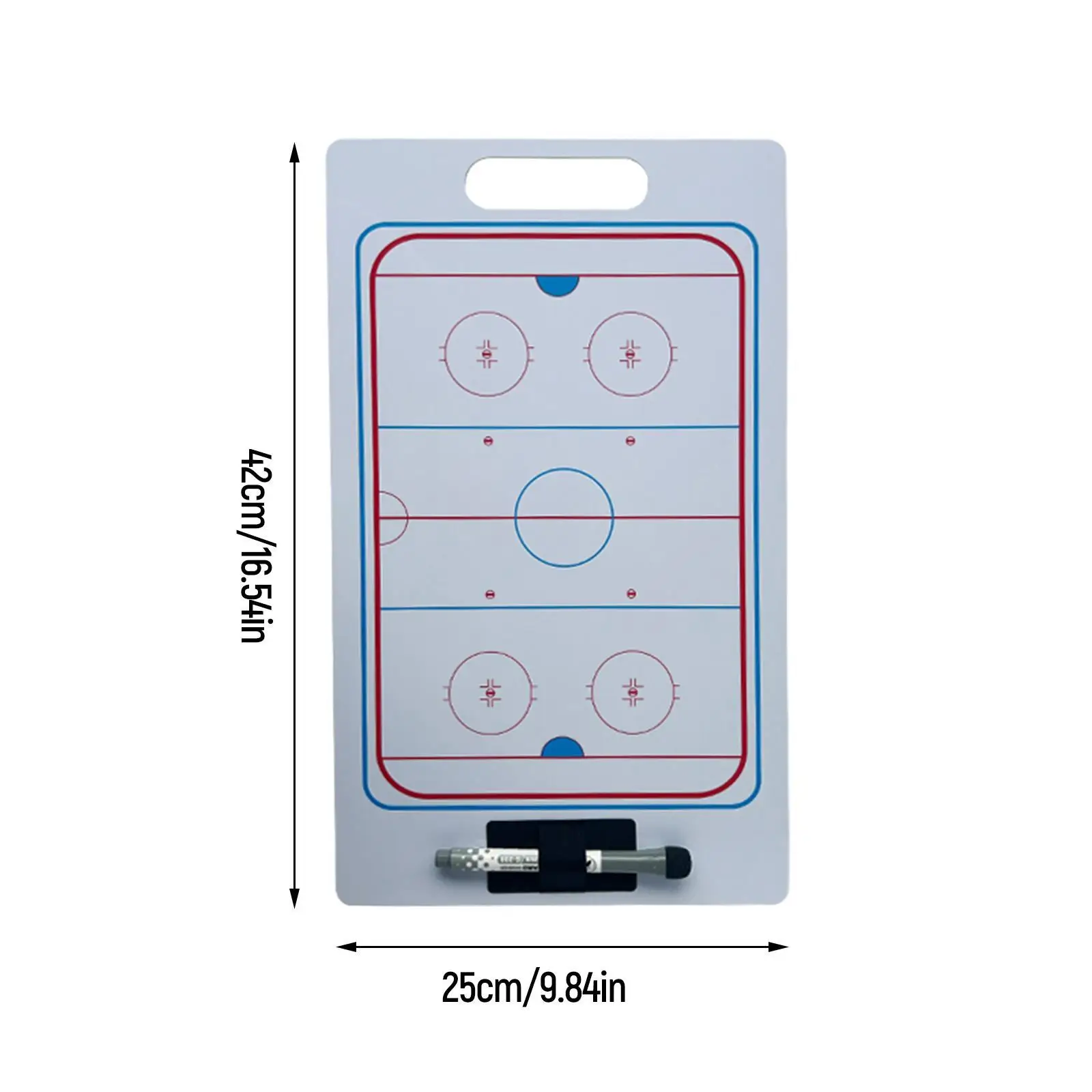 Ice Hockey Coaching Boards Tactic Board Referees Gear with Marker Pen Soccer Ice Hockey Coaching Boards Tactic Board Referees Gear with Marker Pen Soccer
