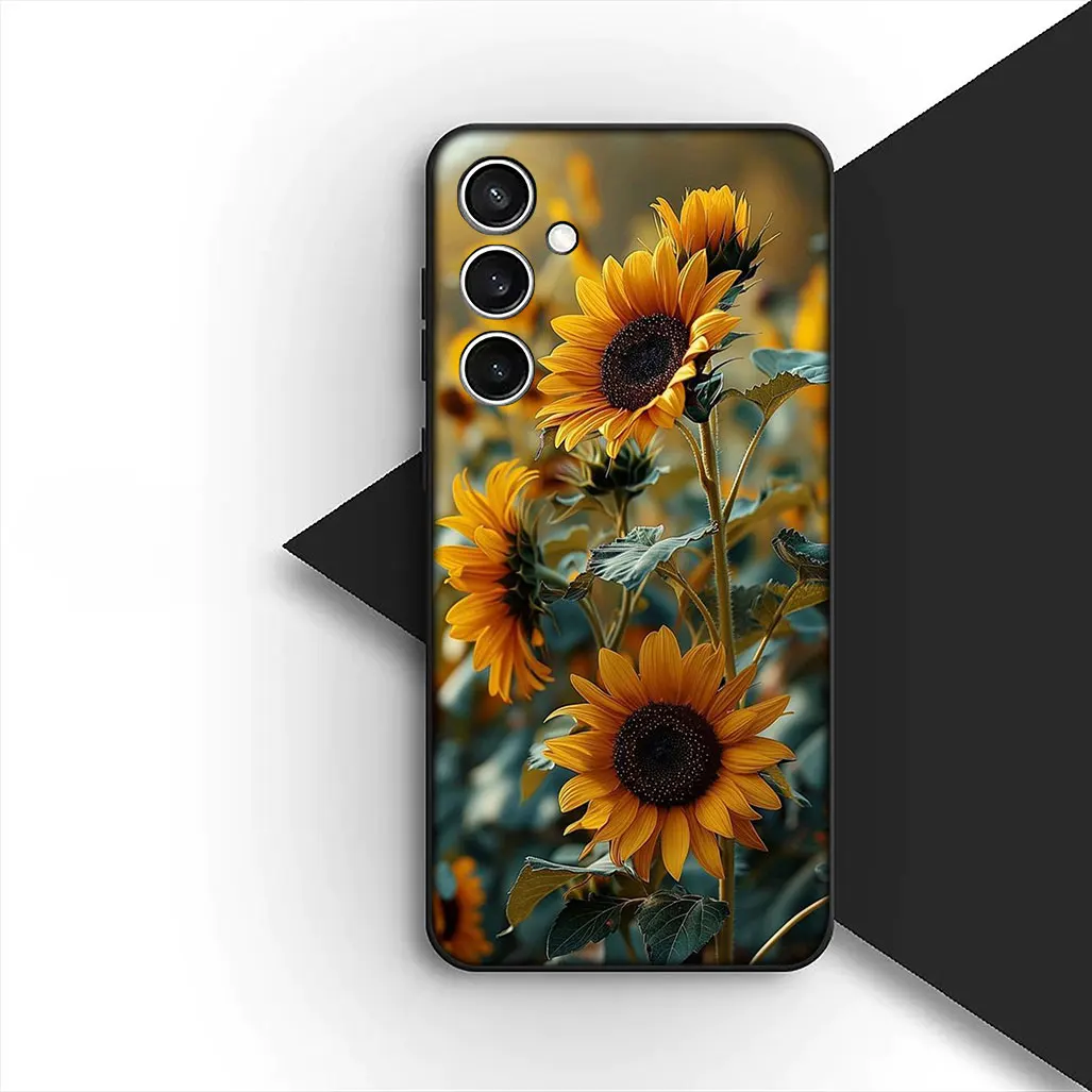 Vibrant Sunflower Design Phone Cover Case