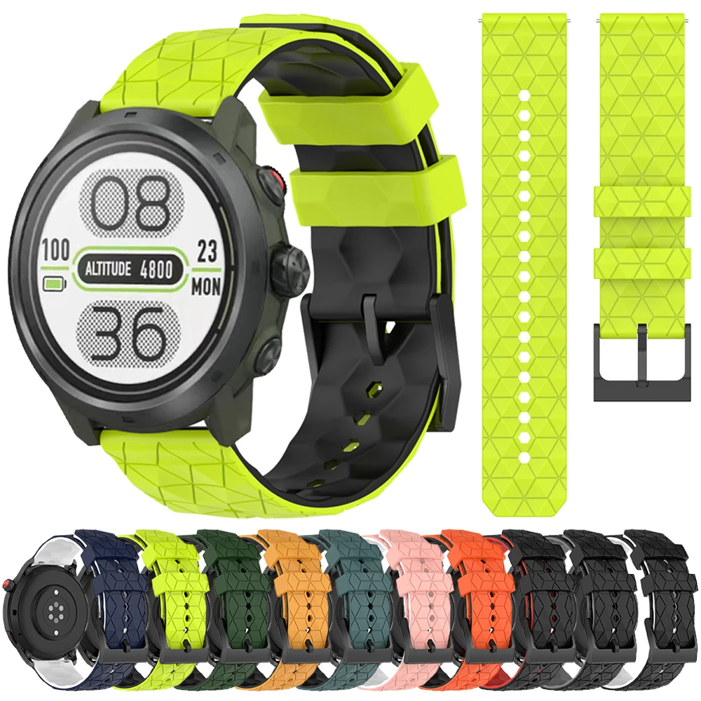 Cinturino Per Coros Pace 3 2 Cinturini Morbidi Per Coros Apex 2 Pro Apex 46Mm 42Mm Cinturino 20 22Mm Bracciale Sportivo In Silicone Correa