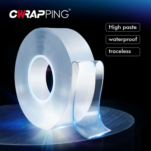 Strong Double Sided Tape Walls  Reusable Double Side Nano Tape - Home  Reusable Tape - Aliexpress