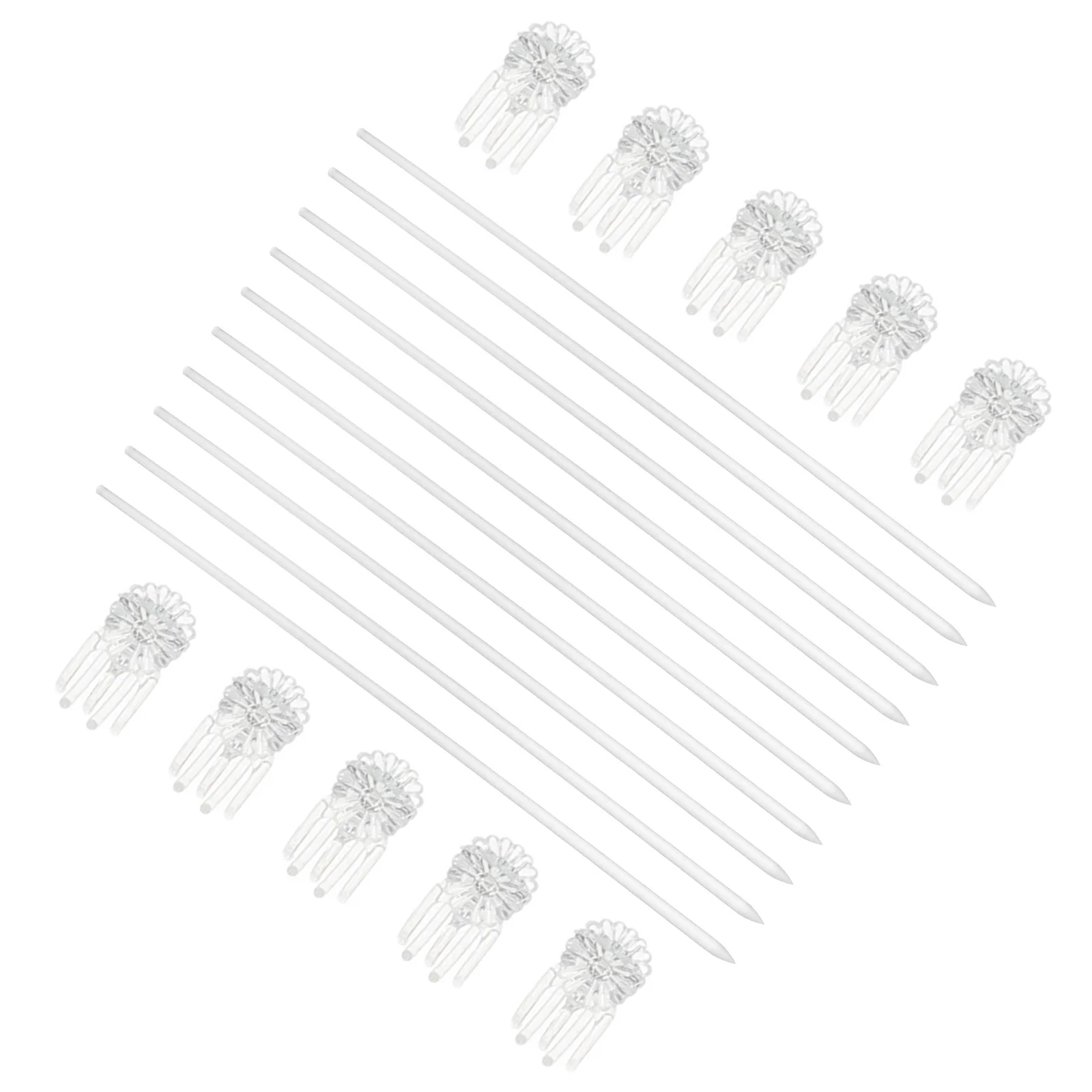 

Plant Support Stakes Acrylic Frames for Flower Garden Accessories Plants Cage Stem Bracket Potted