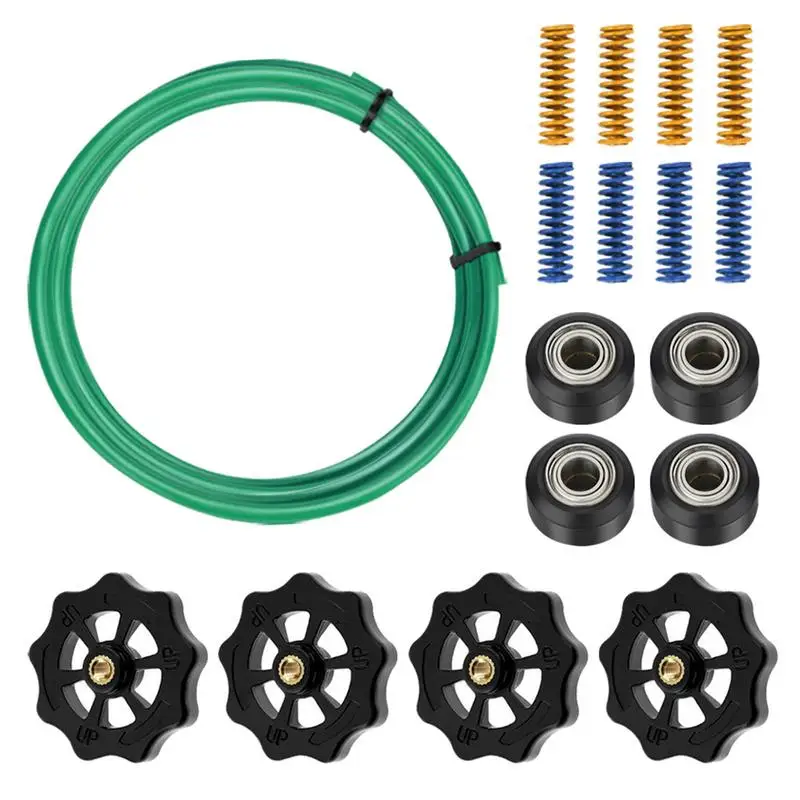 

Upgraded 3D Printer Kit With Tubing High Temperature Insulation Resistant Cable For 3D Printer PTFE ForTeflon Tube Low Friction