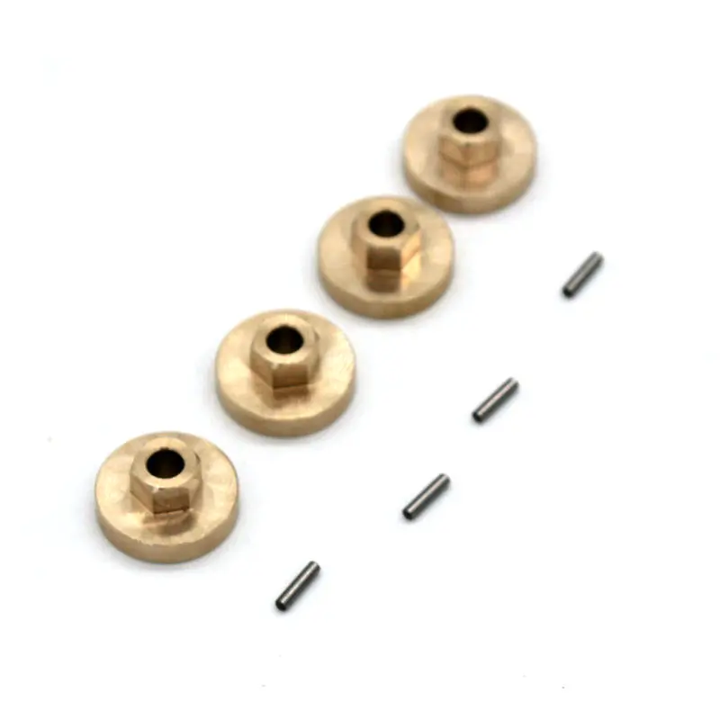 FMS RC카 황동 커플러, FCX24 Xiaoqi 핑크, Drunken Chevrolet K5 Lemur FCX18 LC80 금속 업그레이드 부품