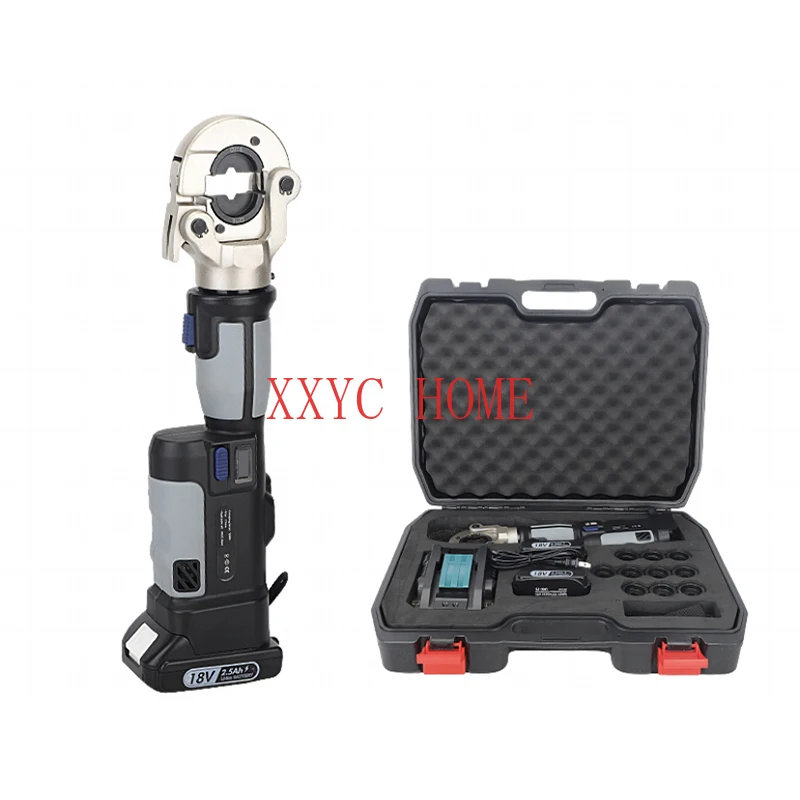 

Беспроводной Электрический гидравлический зажим, портативный инструмент для обжима аккумулятора для медной алюминиевой кабельной клеммы 16-300 мм