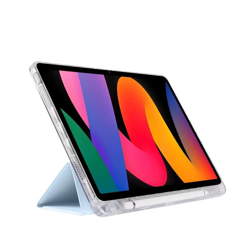 Clear Acrylic Back Trifold Stand Case
