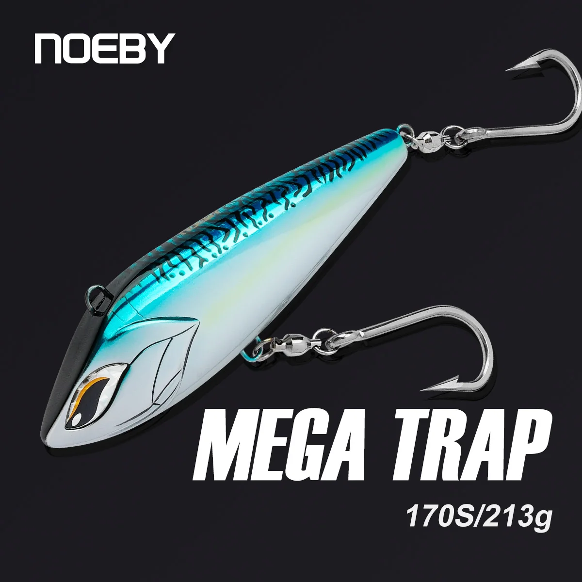 NOEBY-シンキングVIBフィッシングルアー、ワフー・マグロ用人工ハード