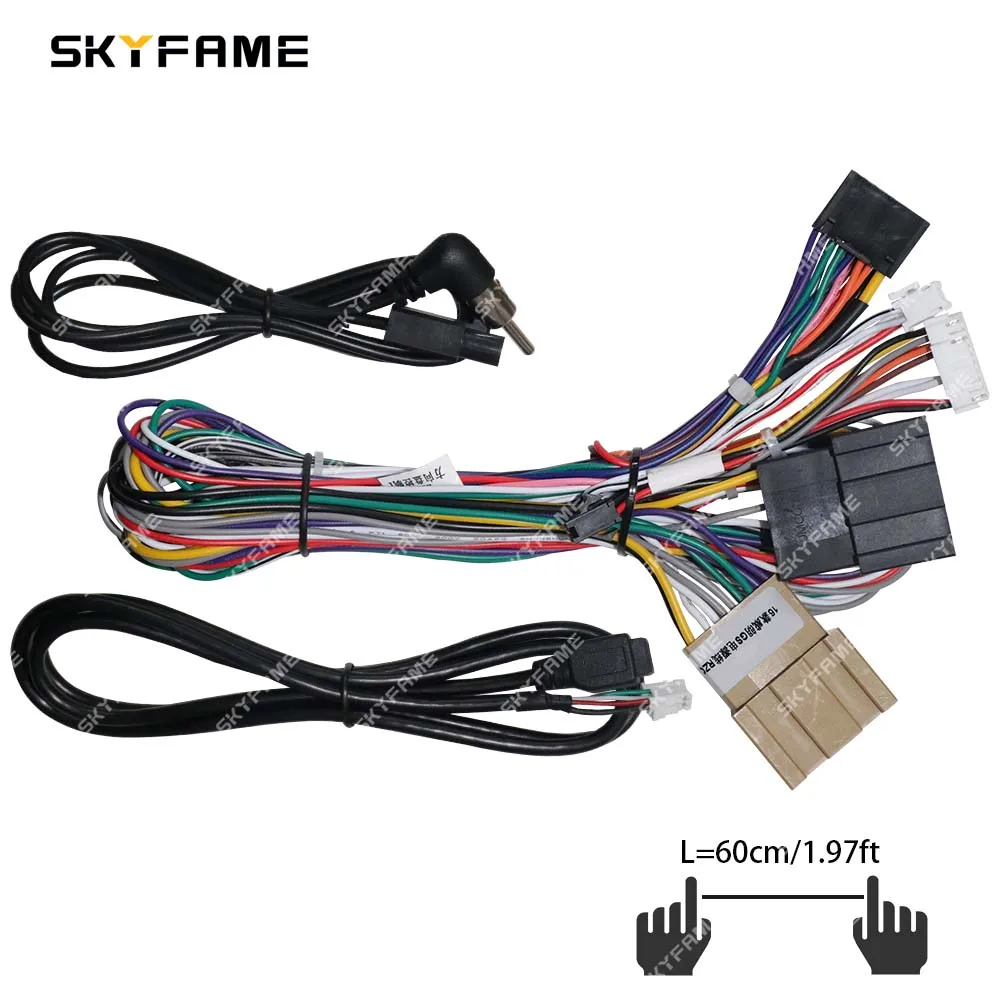 RAISE Car 16Pin Wiring Harness Adapter Canbus Box Decoder For Buick Verano GS Chevrolet S10 Colorado Trailblazer