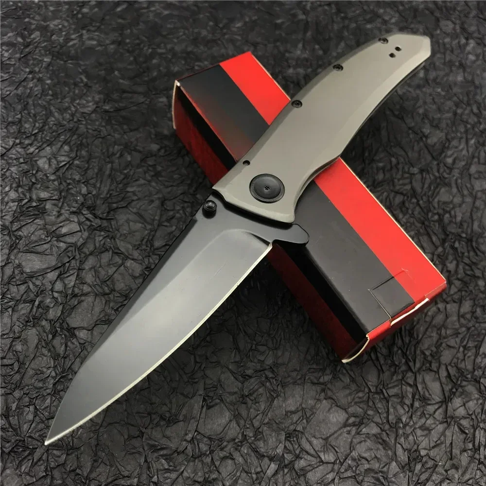 

HUAAO 2200 3.7" Stainless Steel Blade Pocket Knife 8Cr13Mov Blade Hunting Self Defense Outdoor Survival Folding Knives EDC