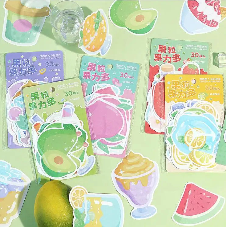 

24 упаковки/партия, Необычные наклейки для заметок