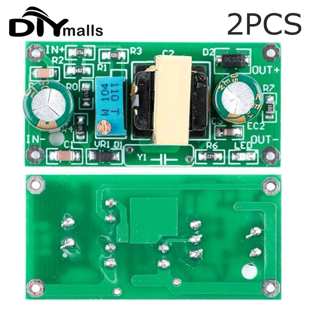 2PCS DC-DC Step Down Buck Power Supply Module Adjustable DC 22V-290V to 3.6V-15V Isolation Switching Converter Regulator Board