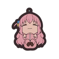 BOCCHI THE ROCK! Anime Character Rubber Keychain Collection - About 4 - 5.5cm (11 Without LOGO)