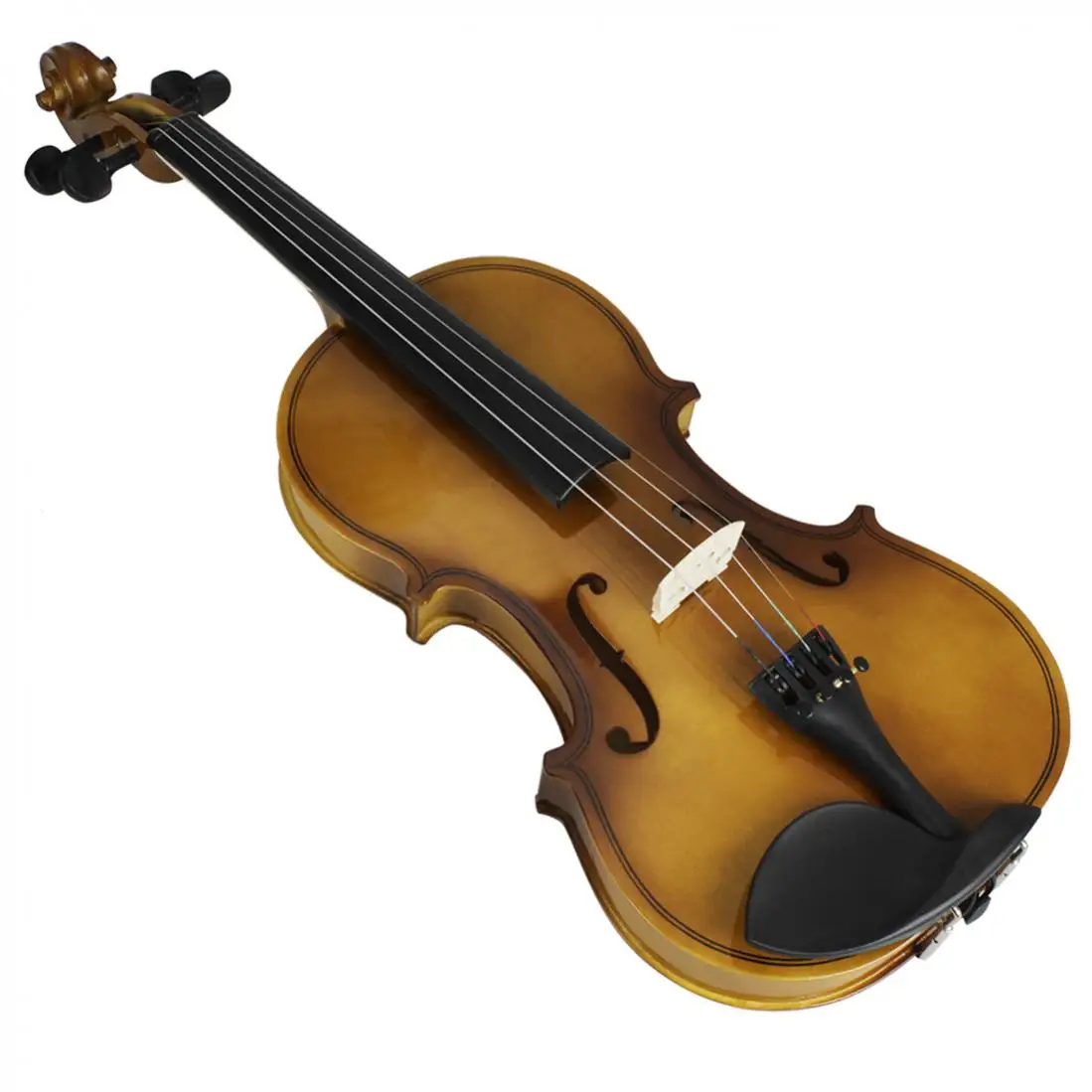 4/4 Acoustic Violin Retro Style Fiddle for Violin Beginner with Case Bow Rosin