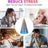 Mini 3D Printed Spiral Fidget Toys Stress Relief Infinity Magic Cube Spiral Cone Screw Funny Pyramid Fidget Toys For Kids Adults 2