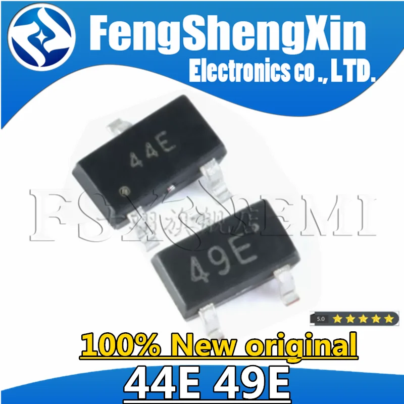 10pcs 49E SOT-23 Hall Effect Sensor Switch Hall Element SOT23 SS49E SOT ...