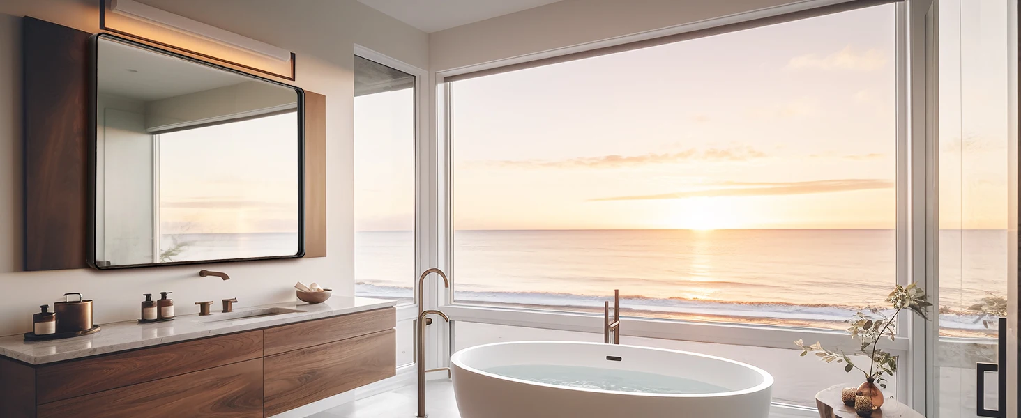 black metal frame mirror matte black mirror